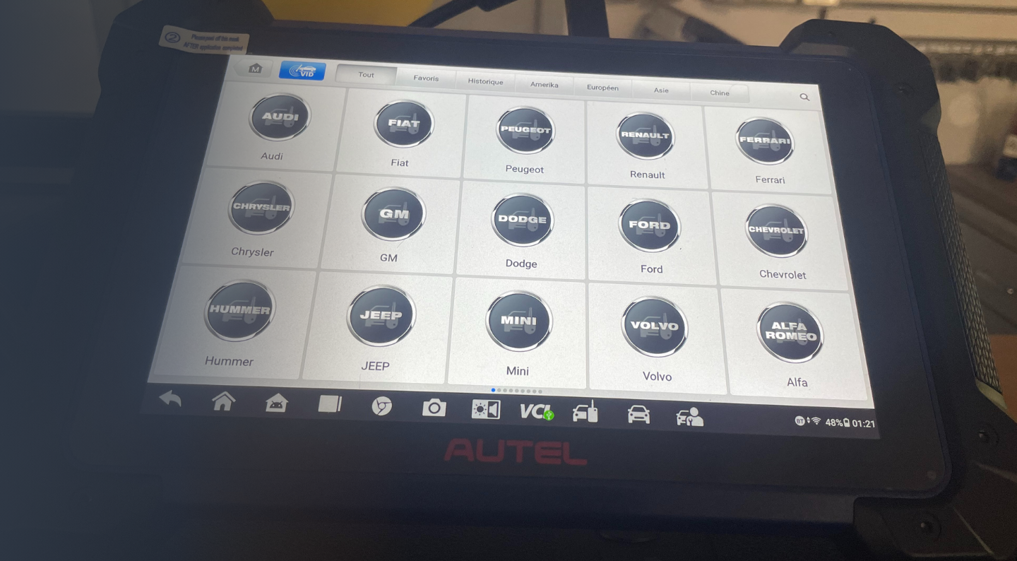 Diagnostic auto nice
