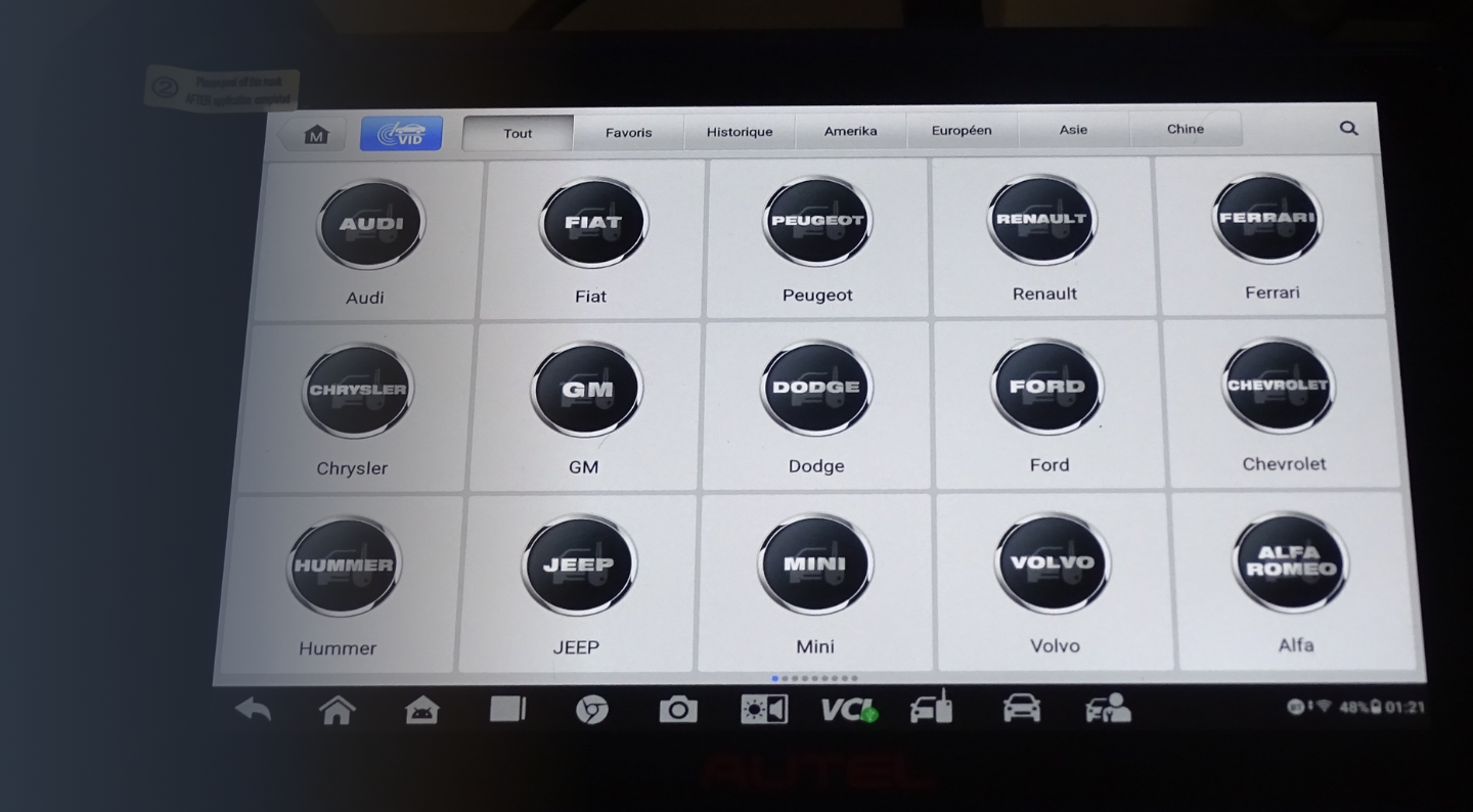 Diagnostic auto nice